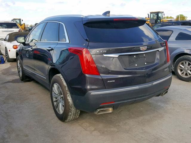 1GYKNDRSXJZ102757 - 2018 CADILLAC XT5 LUXURY CHARCOAL photo 3