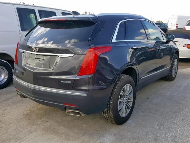 1GYKNDRSXJZ102757 - 2018 CADILLAC XT5 LUXURY CHARCOAL photo 4