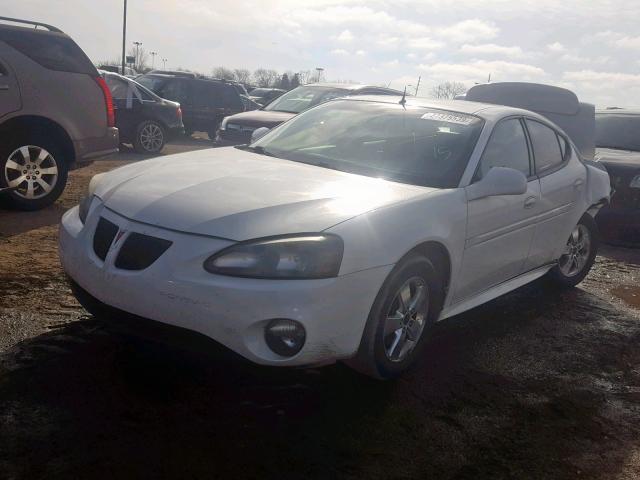 2G2WS522551164327 - 2005 PONTIAC GRAND PRIX WHITE photo 2