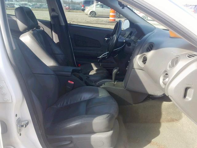 2G2WS522551164327 - 2005 PONTIAC GRAND PRIX WHITE photo 5
