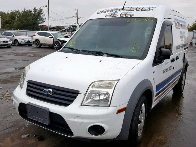 NM0LS7DN9AT035610 - 2010 FORD TRANSIT CO WHITE photo 2