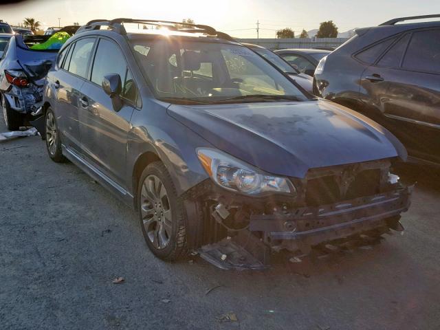 JF1GPAS67DH831557 - 2013 SUBARU IMPREZA SP BLUE photo 1