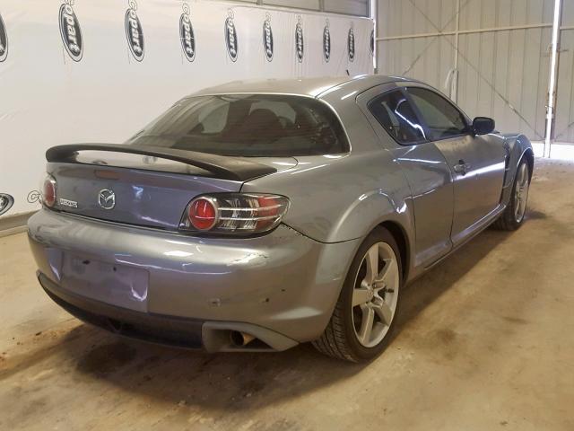 JM1FE17N950156077 - 2005 MAZDA RX8 BLUE photo 4