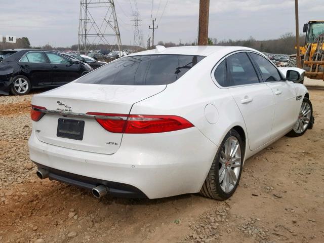 SAJBE4BV9GCY02938 - 2016 JAGUAR XF PRESTIG WHITE photo 4