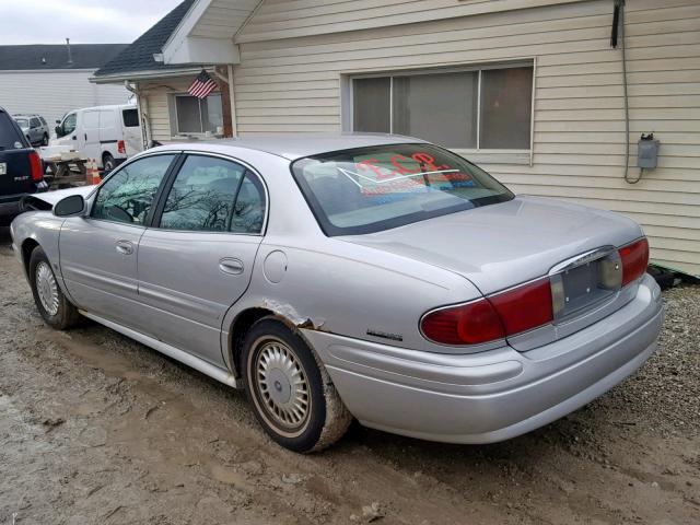 1G4HP54K8YU333182 - 2000 BUICK LESABRE CU SILVER photo 3