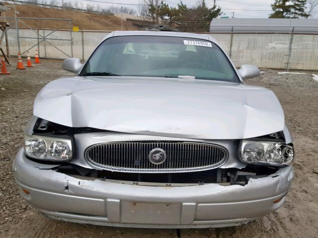 1G4HP54K8YU333182 - 2000 BUICK LESABRE CU SILVER photo 9