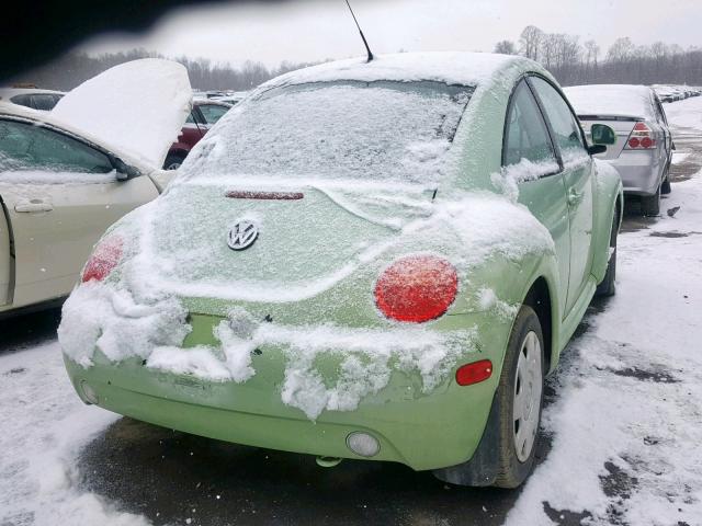 3VWBC21C7YM473548 - 2000 VOLKSWAGEN NEW BEETLE Yaşıl foto 4