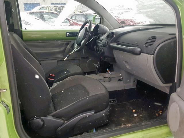3VWBC21C7YM473548 - 2000 VOLKSWAGEN NEW BEETLE Yaşıl foto 5