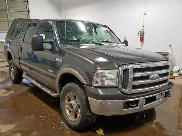 1FTWW31P15EA31676 - 2005 FORD F350 SRW S GRAY photo 1