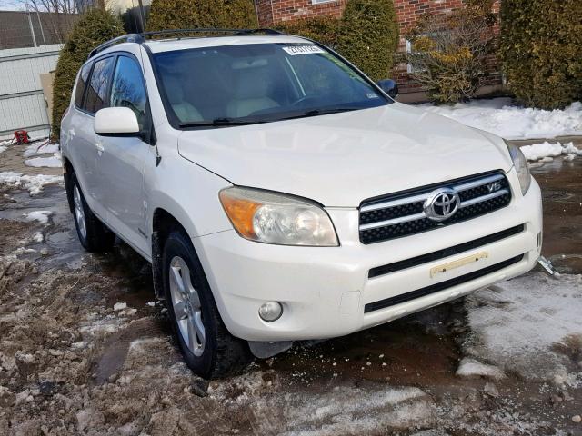 JTMBK31V585043388 - 2008 TOYOTA RAV4 LIMIT WHITE photo 1