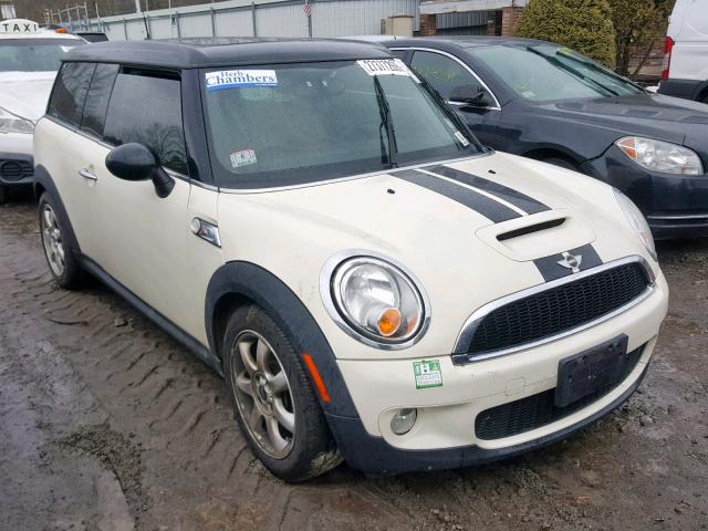 WMWMM3C51ATP94213 - 2010 MINI COOPER S C WHITE photo 1