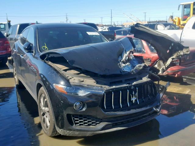 ZN661XUA0HX256577 - 2017 MASERATI LEVANTE BLACK photo 1