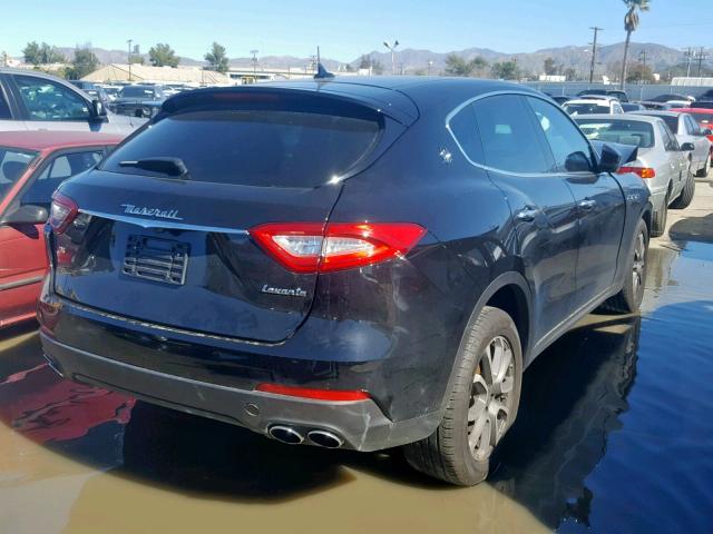 ZN661XUA0HX256577 - 2017 MASERATI LEVANTE BLACK photo 4