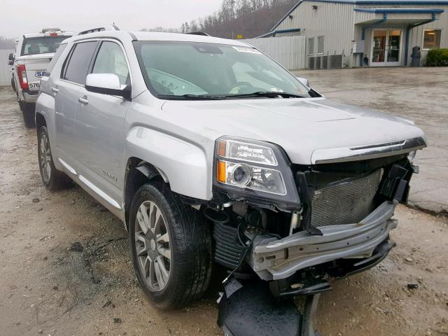 2GKFLVE32H6281968 - 2017 GMC TERRAIN DE SILVER photo 1