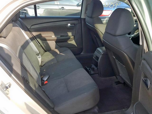 1G1ZC5E0XAF300771 - 2010 CHEVROLET MALIBU 1LT 金色 照片 6