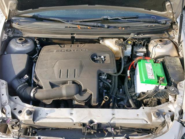 1G1ZC5E0XAF300771 - 2010 CHEVROLET MALIBU 1LT 金色 照片 7