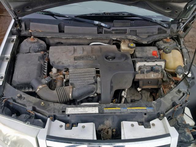1G8AF52F45Z120155 - 2005 SATURN ION LEVEL SILVER photo 7