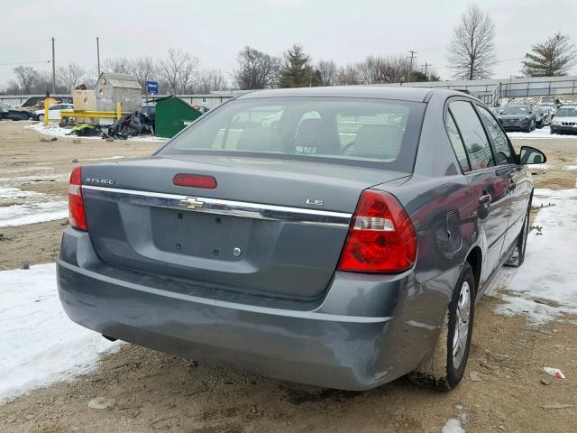 1G1ZS51F96F282008 - 2006 CHEVROLET MALIBU LS Boz foto 4