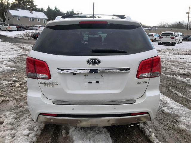 5XYKWDA28CG239650 - 2012 KIA SORENTO SX WHITE photo 8