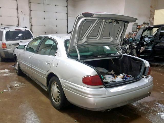 1G4HR54K42U286623 - 2002 BUICK LESABRE LI SILVER photo 3