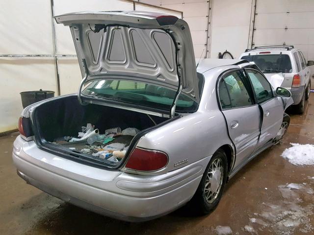 1G4HR54K42U286623 - 2002 BUICK LESABRE LI SILVER photo 4