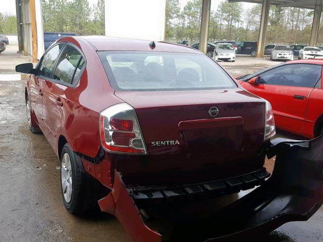 3N1AB61E28L654866 - 2008 NISSAN SENTRA 2.0 RED photo 3