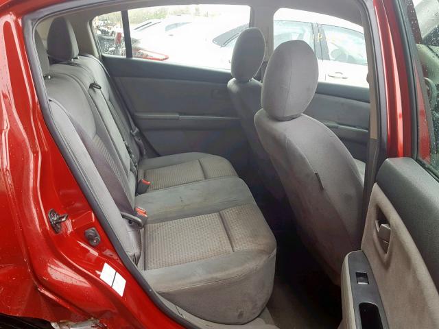 3N1AB61E28L654866 - 2008 NISSAN SENTRA 2.0 RED photo 6