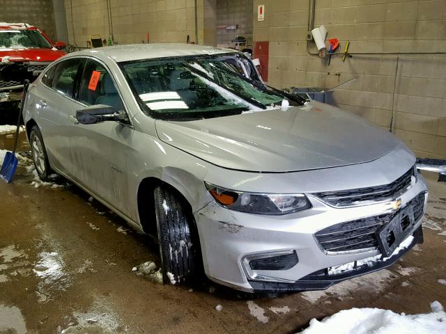 1G1ZB5ST6HF122871 - 2017 CHEVROLET MALIBU LS GRAY photo 1