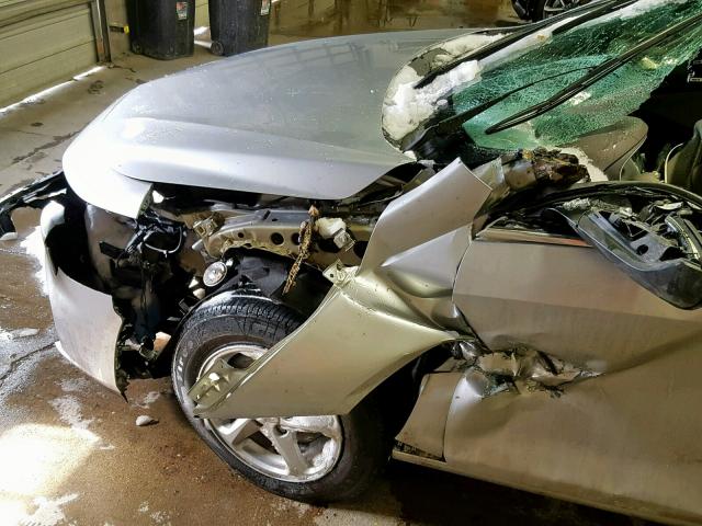 1G1ZB5ST6HF122871 - 2017 CHEVROLET MALIBU LS GRAY photo 9