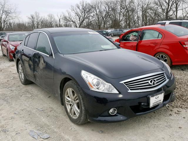 JN1CV6AR3DM769379 - 2013 INFINITI G37 BLACK photo 1