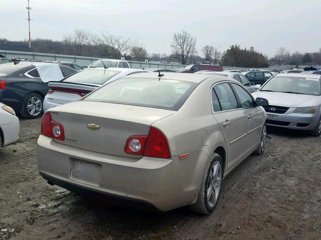 1G1ZB5E18BF240602 - 2011 CHEVROLET MALIBU LS BEIGE photo 4