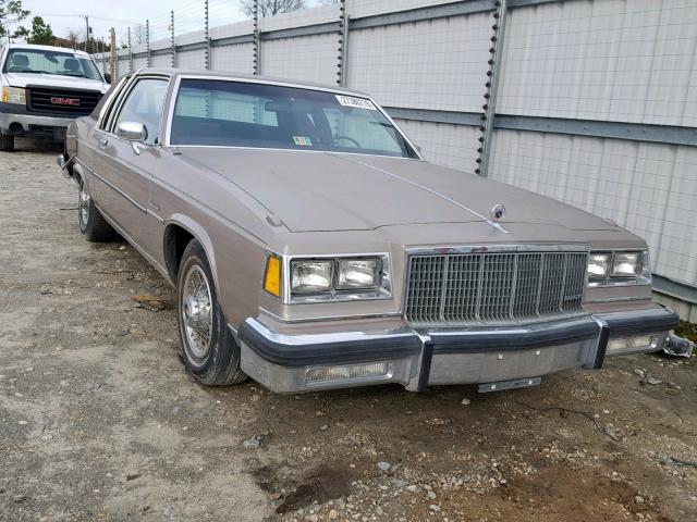 1G4AR37Y1EH910963 - 1984 BUICK ELECTRA LI TAN photo 1