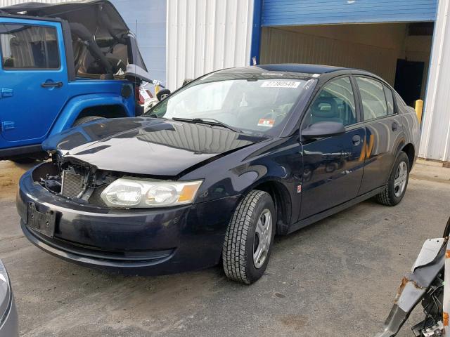 1G8AG52F55Z156269 - 2005 SATURN ION LEVEL BLACK photo 2