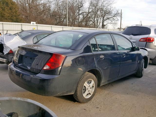 1G8AG52F55Z156269 - 2005 SATURN ION LEVEL BLACK photo 4