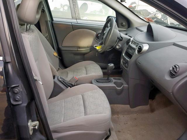 1G8AG52F55Z156269 - 2005 SATURN ION LEVEL BLACK photo 5