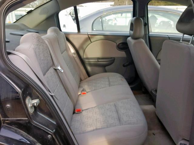 1G8AG52F55Z156269 - 2005 SATURN ION LEVEL BLACK photo 6