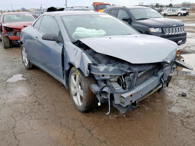 1G2ZH35N774272106 - 2007 PONTIAC G6 GT BLUE photo 1