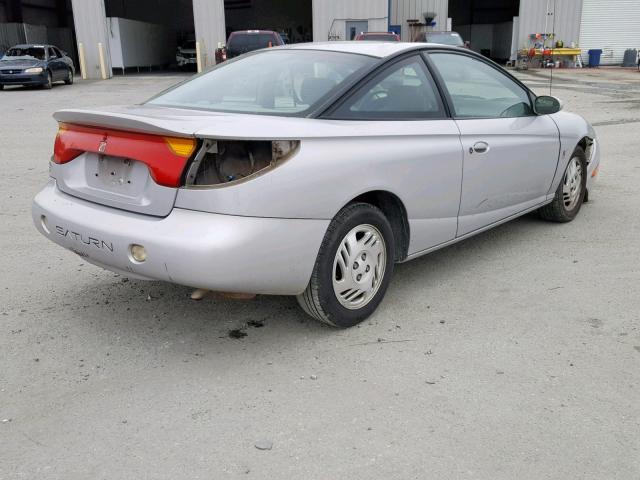 1G8ZR12751Z206743 - 2001 SATURN SC2 SILVER photo 4