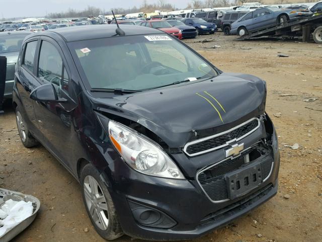 KL8CC6S99EC505813 - 2014 CHEVROLET SPARK 1LT BLACK photo 1