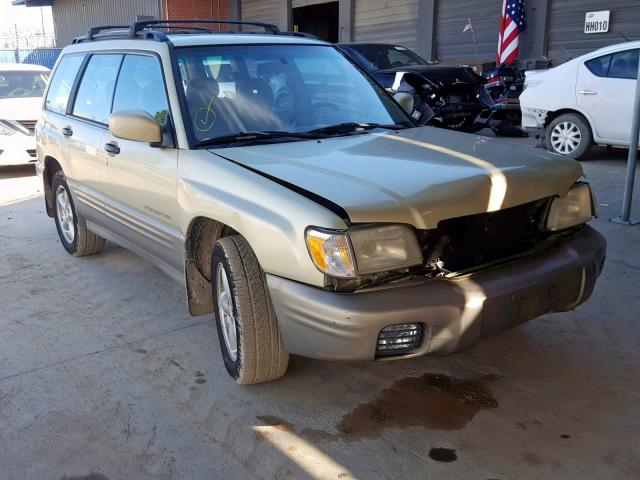 JF1SF65561H712858 - 2001 SUBARU FORESTER S GOLD photo 1