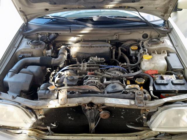 JF1SF65561H712858 - 2001 SUBARU FORESTER S GOLD photo 7