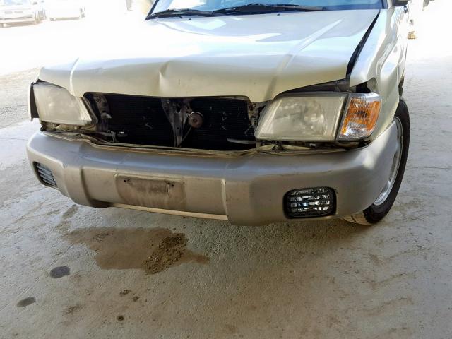 JF1SF65561H712858 - 2001 SUBARU FORESTER S GOLD photo 9