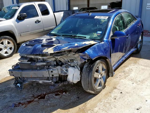 1G2ZL577994244299 - 2009 PONTIAC G6 GXP BLUE photo 2