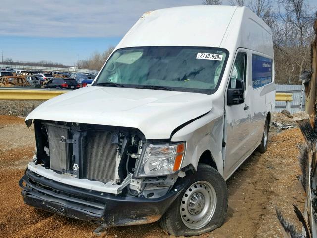 1N6AF0LY1GN800885 - 2016 NISSAN NV 2500 S WHITE photo 2