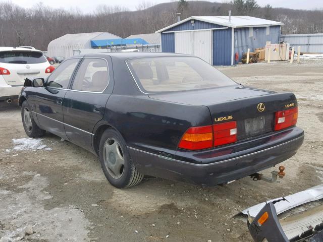 JT8BH28F2W0134652 - 1998 LEXUS LS 400 BLACK photo 3