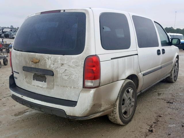 1GBDV13W97D166615 - 2007 CHEVROLET UPLANDER I 白色 照片 4