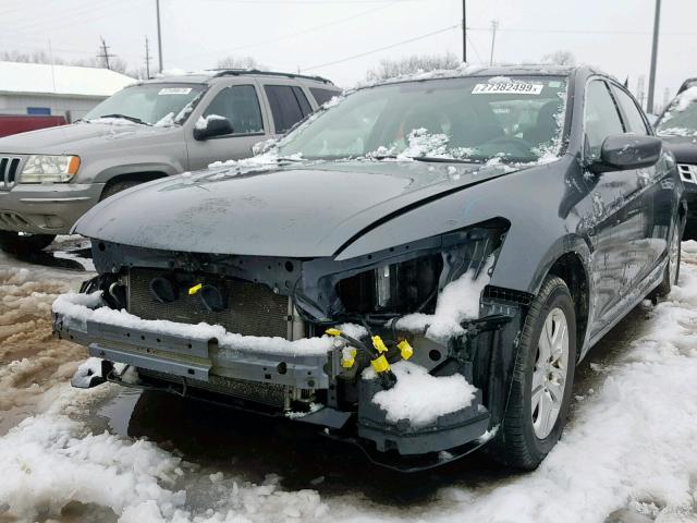 1HGCP26409A163867 - 2009 HONDA ACCORD LXP GRAY photo 2