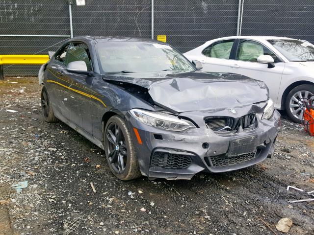 WBA2G3C57HV640926 - 2017 BMW M240XI GRAY photo 1