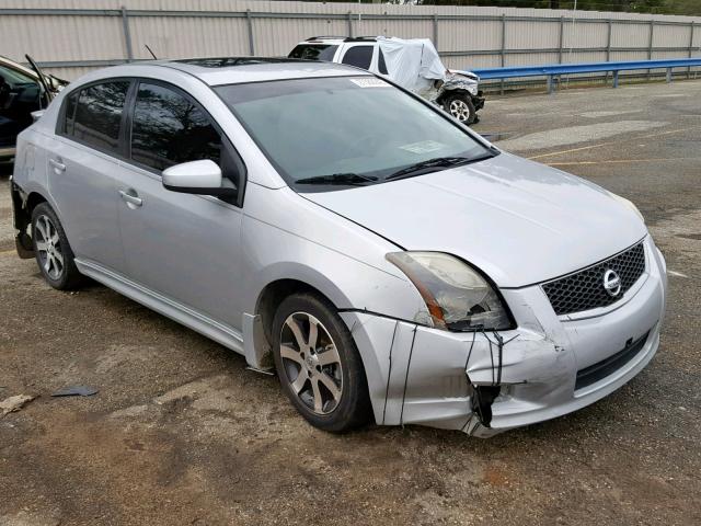 3N1AB6AP4CL701339 - 2012 NISSAN SENTRA 2.0 SILVER photo 1