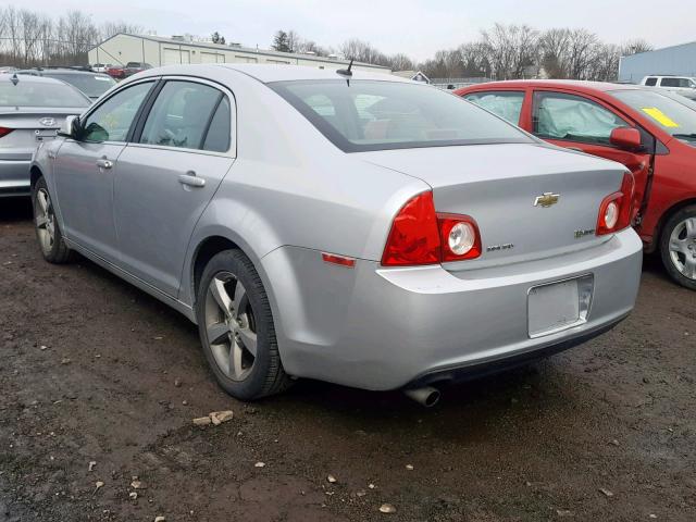 1G1ZF57599F109130 - 2009 CHEVROLET MALIBU HYB 银色 照片 3